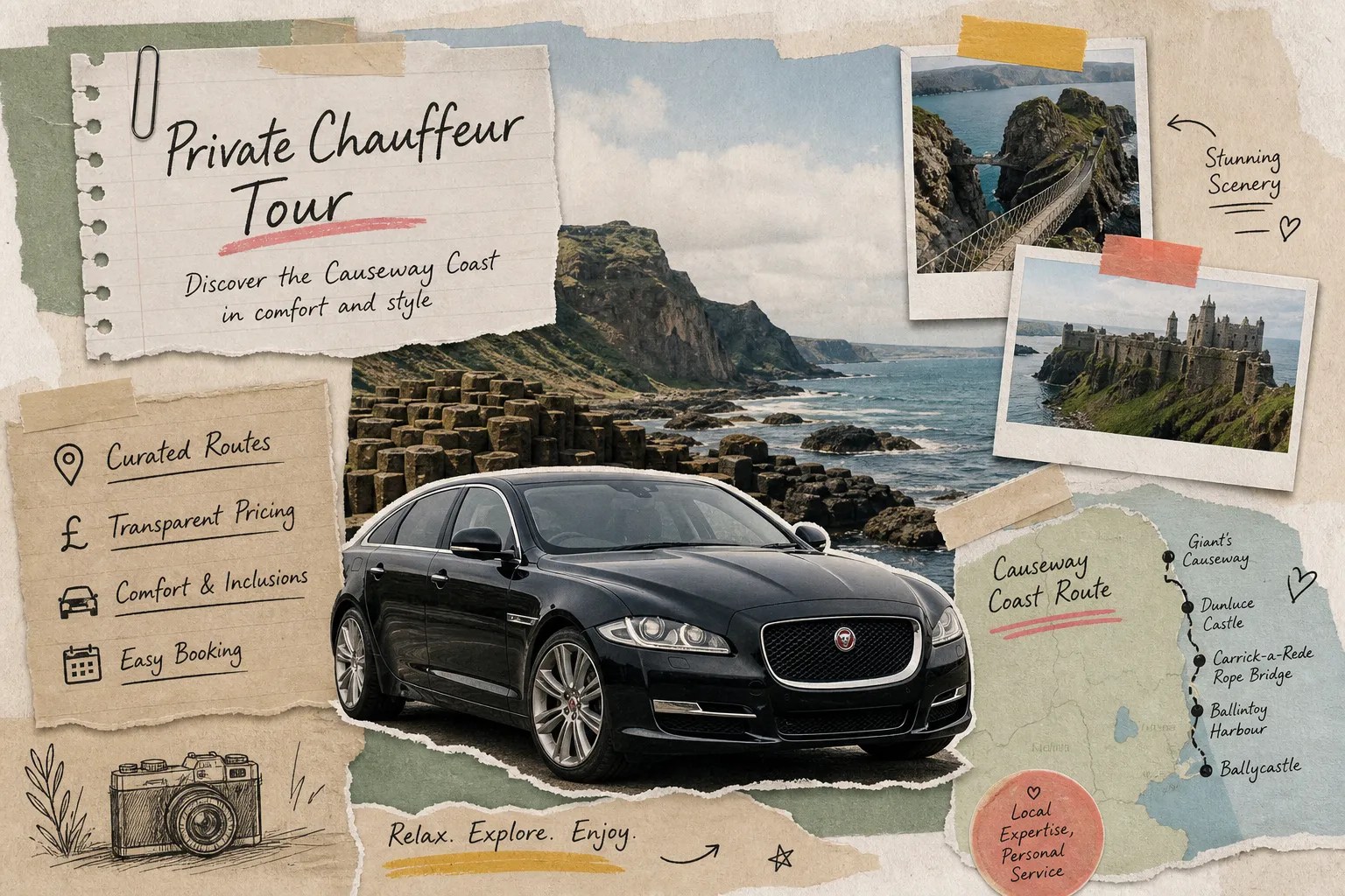 Causeway Coast by Private Chauffeur: Luxury Touring Done Right