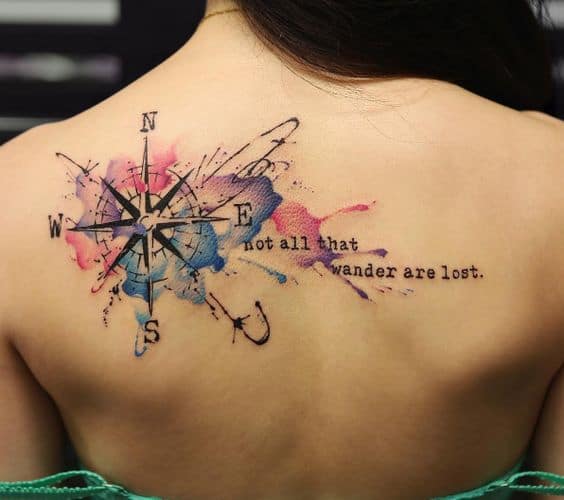 20 Compass Tattoo Ideas For Men And Women Inspirationfeed