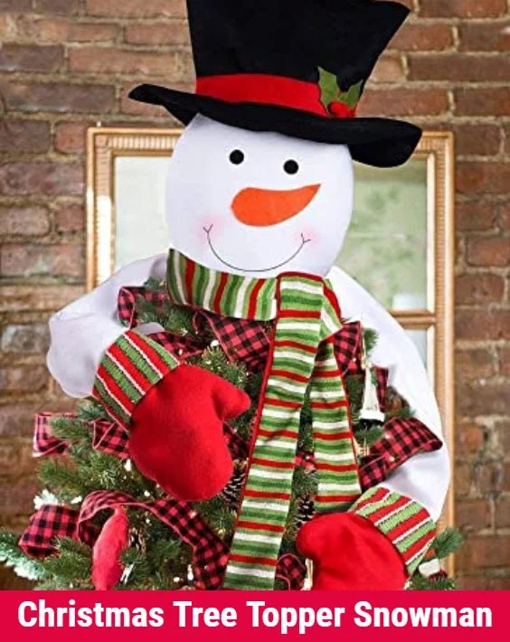 luck sea Christmas Tree Topper Snowman