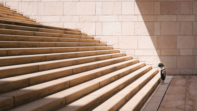 steps at the beginning