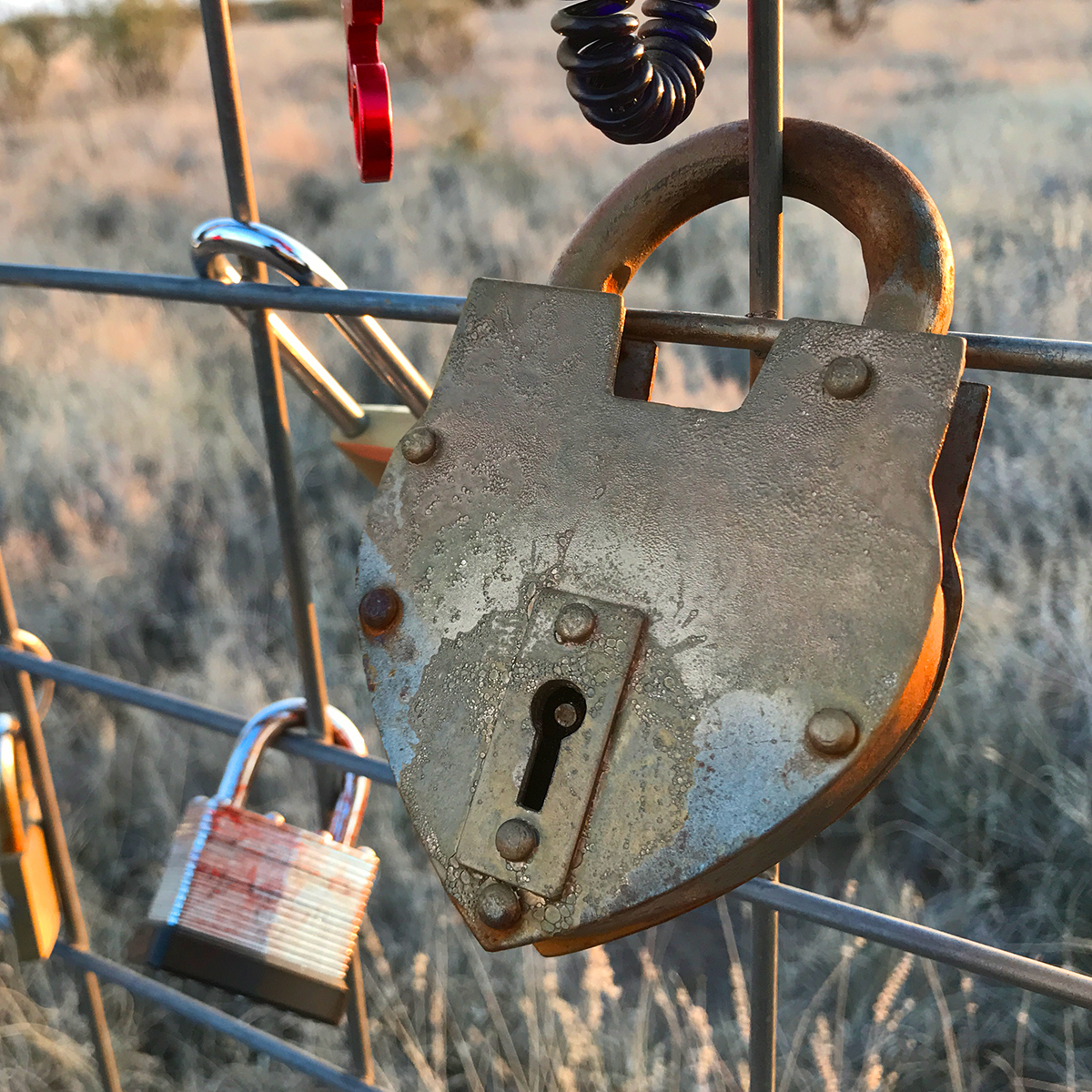 Lock at Prada Marfa