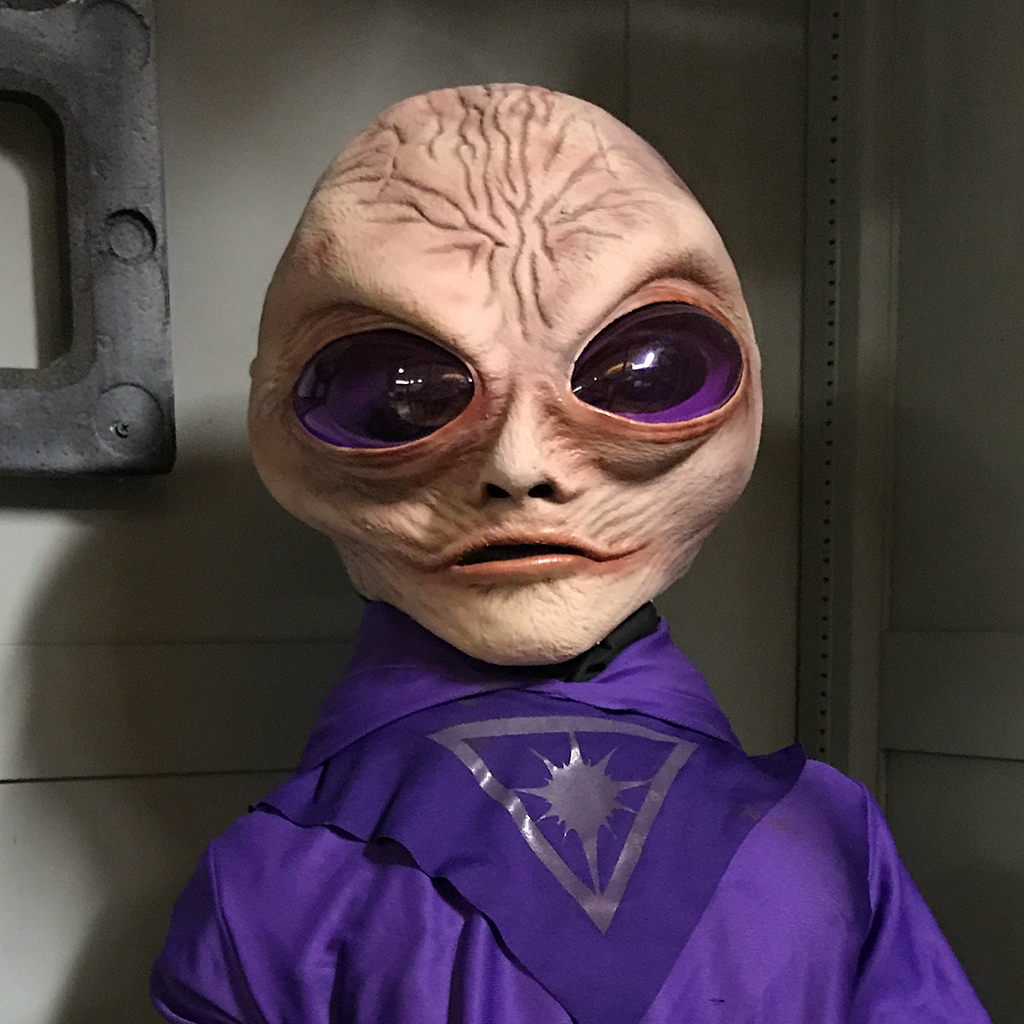 Alien Statue at Alien Zone Gift Shop