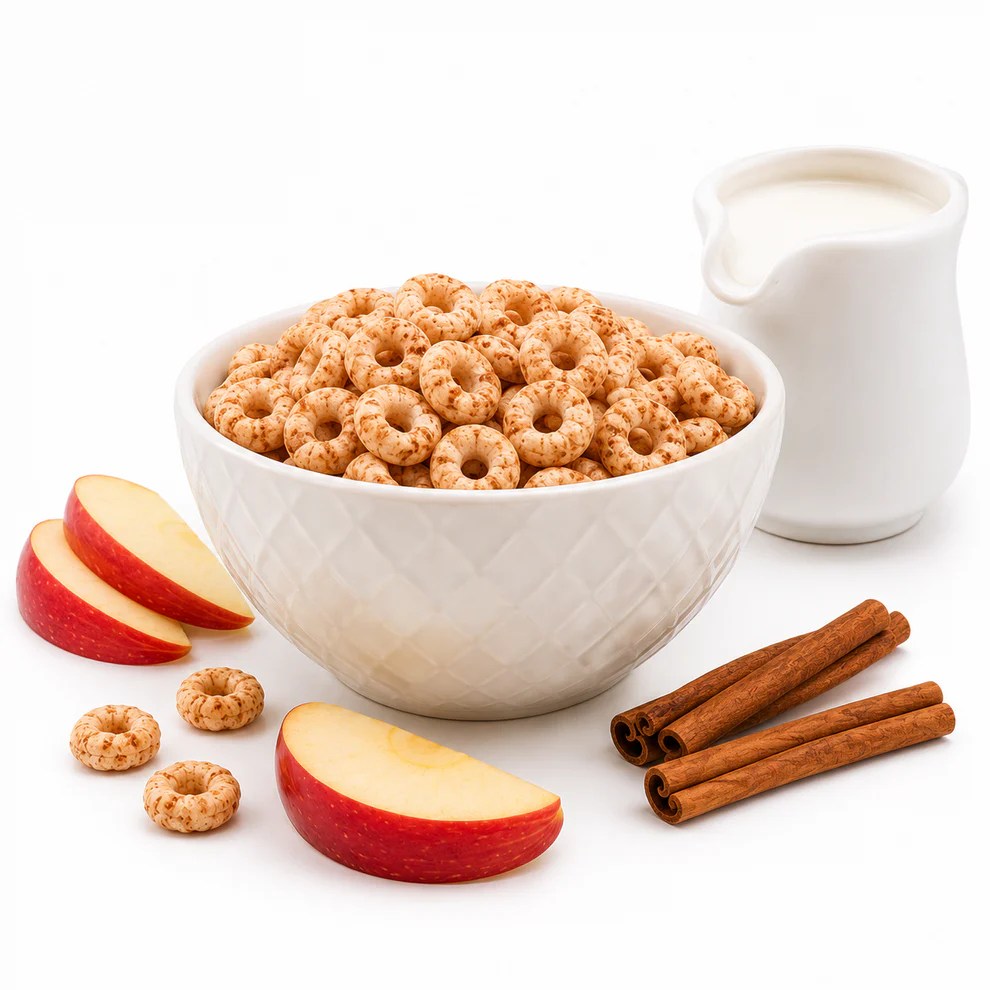 Apple Cinnamon Hoops Cereal *NEW* 7/BOX