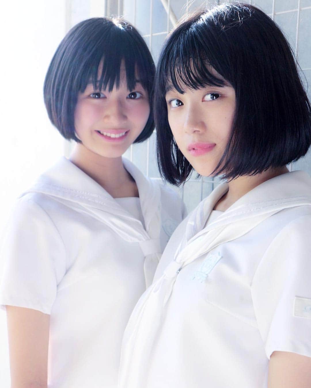 アイドルネッサンスさんのインスタグラム写真 - (アイドルネッサンスInstagram)「【野本ゆめか・石野理子】 #アイドルネッサンス #野本ゆめか  #石野理子 #新井乃亜 #あらちゃん写真館 #カメラ女子 #かわいい #石ちゃん #ゆめゆめいっぱい #ボブ #ショートカット #広島 ...