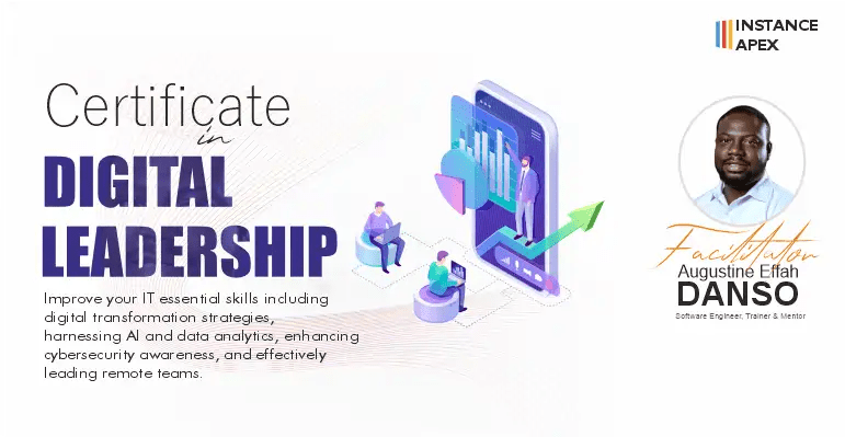 Digital Leadership Training Basic Learning Acadtech - Professional Dark Illustration - Full HD