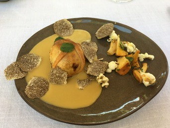 Truffe en feuilleté, la Bastide de Capelongue, Bonnieux