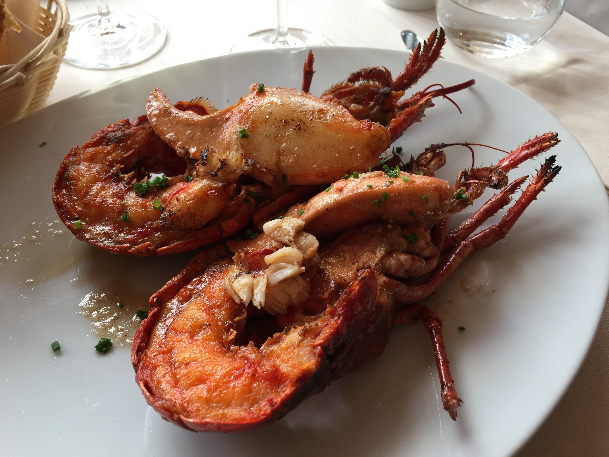 Langoustes grillées chez Drouant
