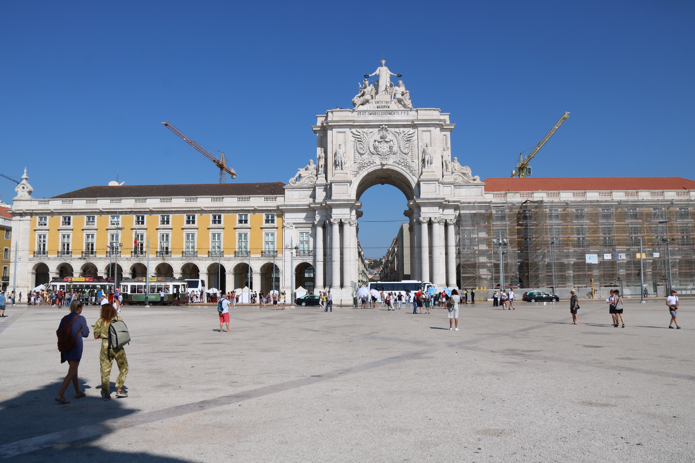 Arc de trimphe, Praça do Comércio