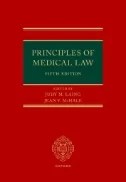 Download Book Principles of Medical Law - E-Book - PDF
