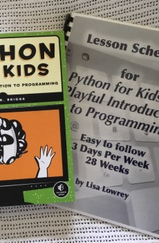 Python for Kids and Schedule