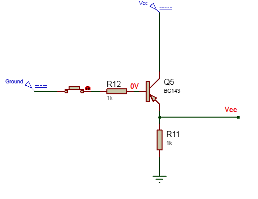 Microcontroller Transistor Switch Example Circuit Diagram Of Transistor Switch