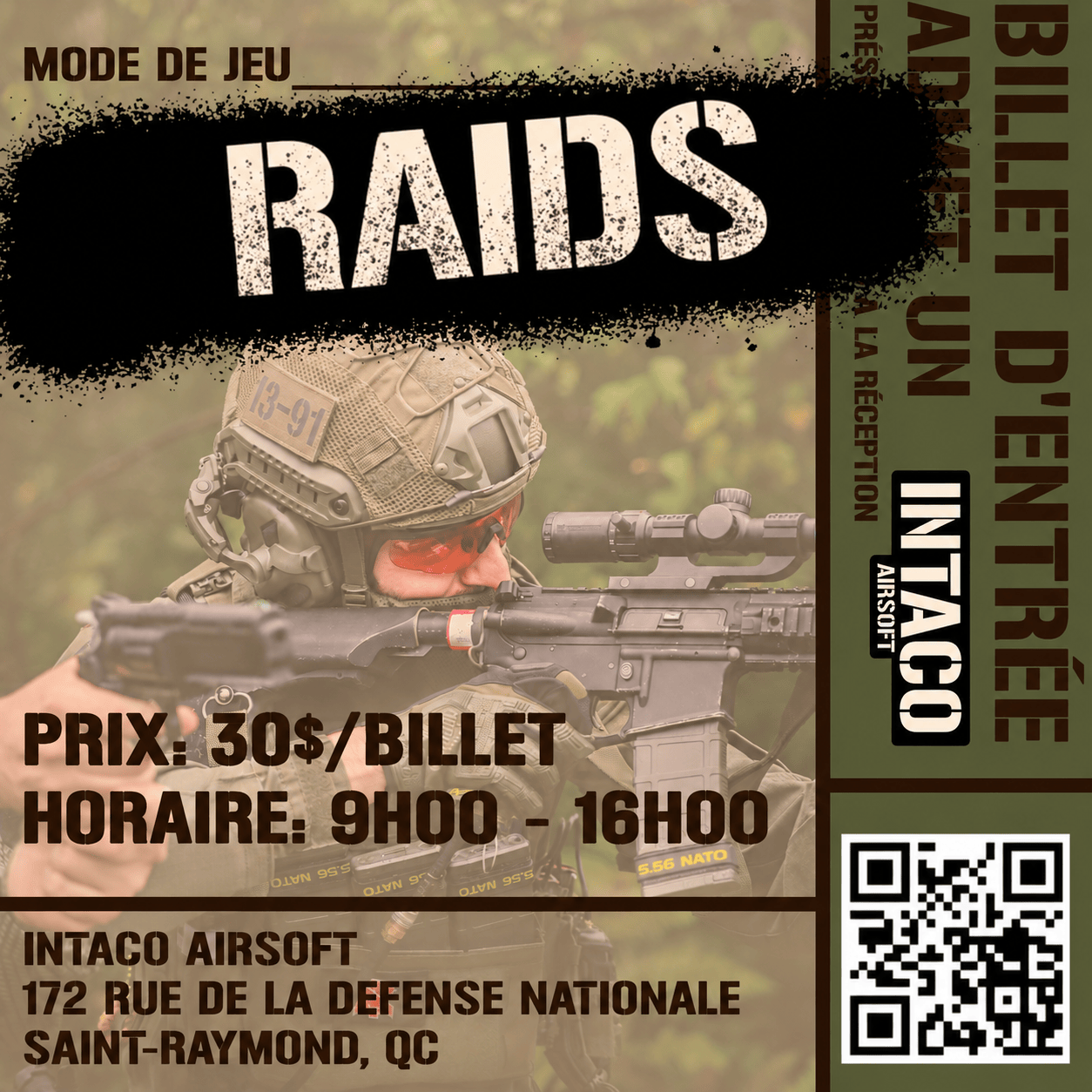Billet Raid - 17 Octobre THE DIVISION