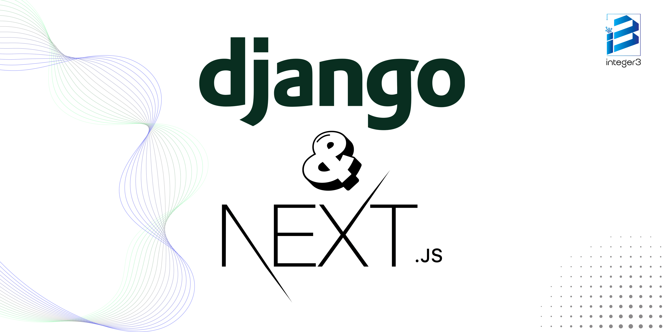 Web application development with NextJS and Django by integer3