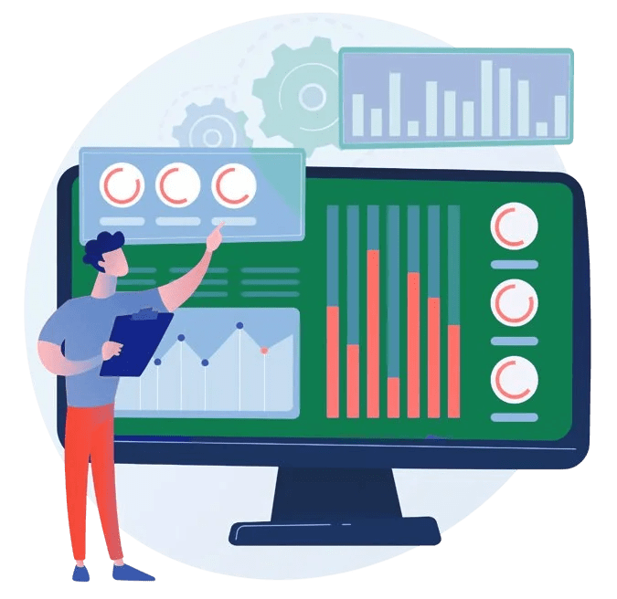 image illustrating faster code reviews with real-time monitoring with falcon suite