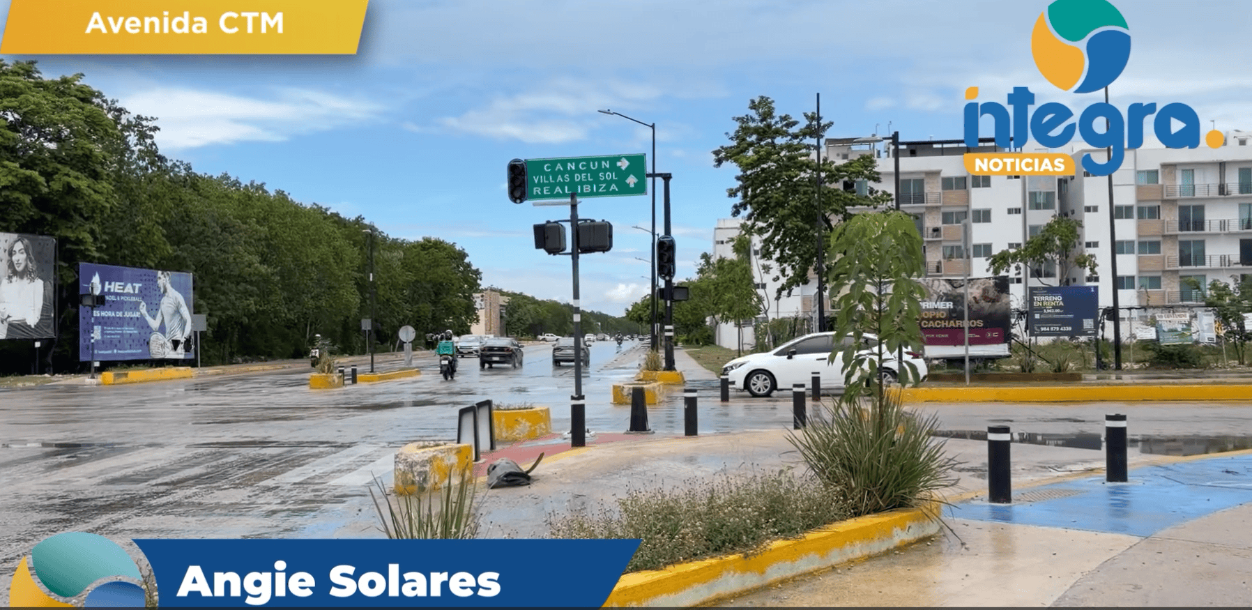 Nuevo apagón afecta comercios y Palacio Municipal en Playa del Carmen