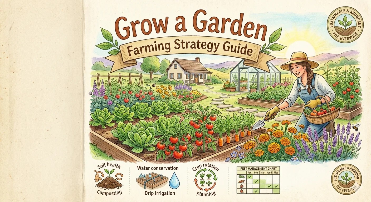 Grow A Garden Farming Strategy Guide 2026 The Complete Roblox GAG Mutation Stacking