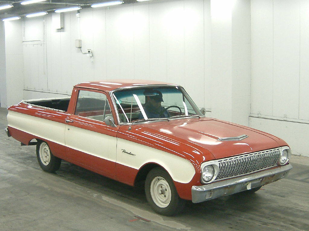 Japanese car auction finds: 1962 Ford Falcon Ranchero - Japanese