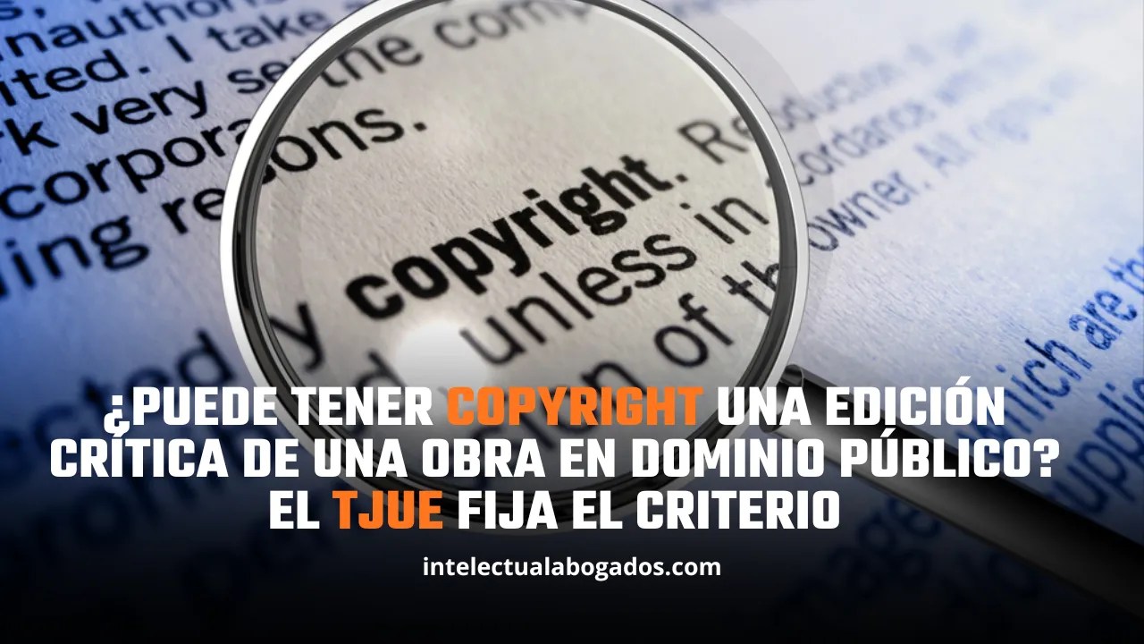 Ediciones críticas y copyright: sentencia C-649/23 - Intelectual Abogados