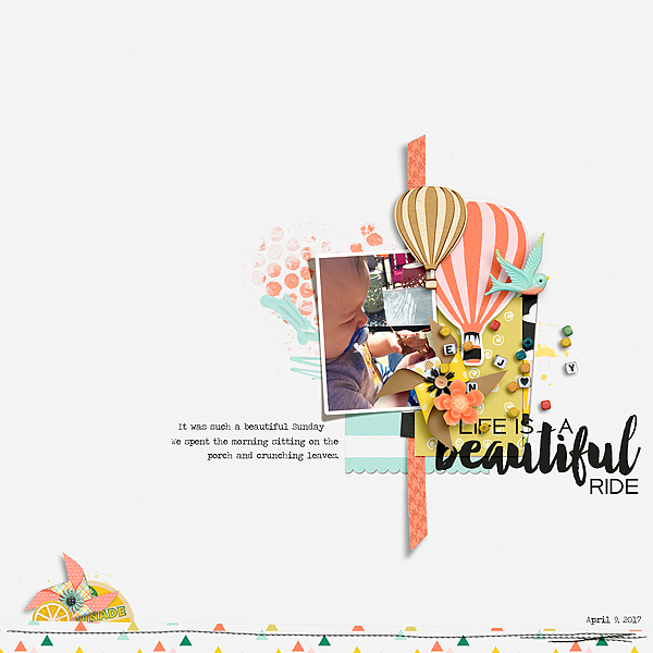 Life Is Beautiful by Amber LaBau Topography No. 16 by Valorie Wibbens