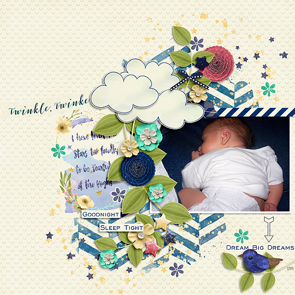 Twinkle Twinkle by River~Rose Fuss Free: True Love's Kiss2 by Fiddle-Dee-Dee Designs