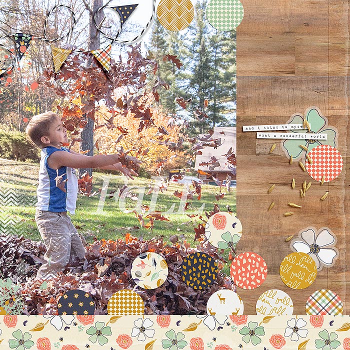 Golden Elements by Amber LaBau Golden Papers by Amber LaBau Template Freebie from Amber LaBau