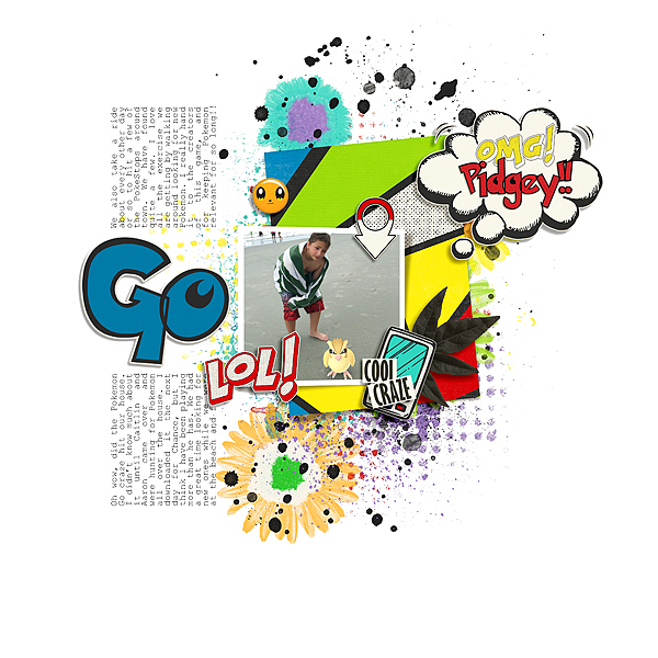 Pop Culture Kit by Etc. by Danyale Storyteller 2016 :: Sketched Templates - July Add-on by Just Jaimee