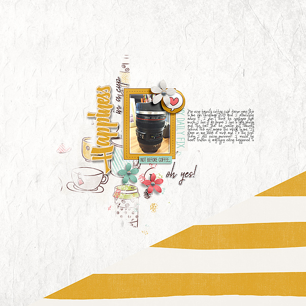 Coffee Break by Just Jaimee Storyteller 2016 July :: Sketched Templates by Just Jaimee