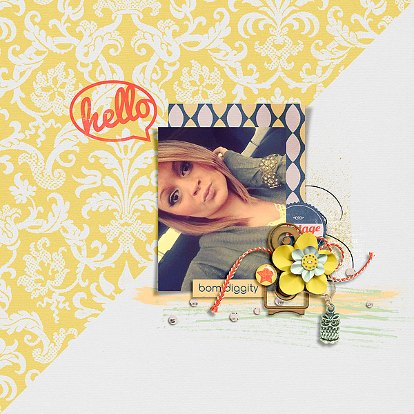 Happy Hipster Papers and Elements by Amy Wolff