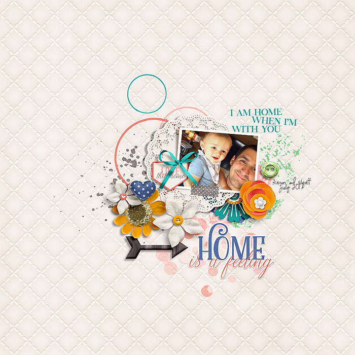 Home is a Feeling by River~Rose Artsy Fartsy {Dressed Down} by Fiddle-Dee-Dee Designs