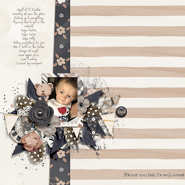 Well Loved by River~Rose Autumn Artistry by Crystal Livesay