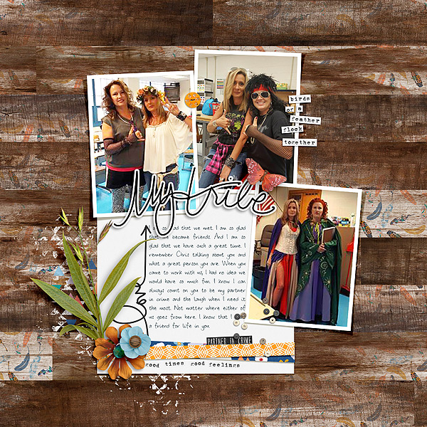 My Tribe Kit by Amber LaBau Template and Story Starter from Simple Scrapper Premium Membership