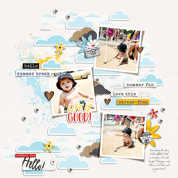 Storyteller June 2017 by Just Jaimee with Sketch and Story Starter from Simple Scrapper Premium Membership