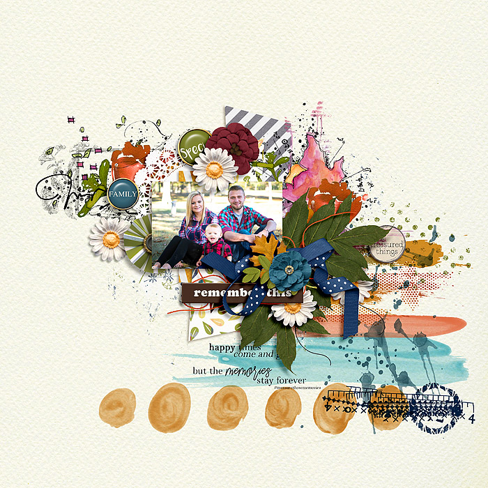 Treasured: The Things Collab by The Lilypad Designers Mix It Up Template by Crystal Livesay