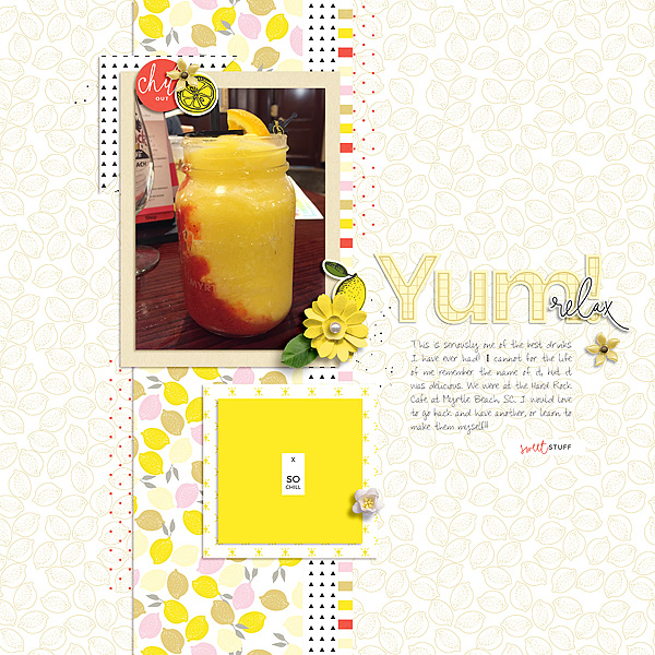Lemonade Bundle and June 2106 Layout Templates by Sahin Designs