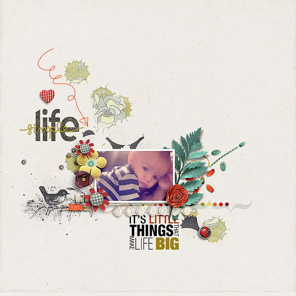 Simple Things Papers by Pink Reptile Designs Simple Things Elements by Pink Reptile Designs Drip Drop 2 {Dressed Down} by Fiddle-Dee-Dee Designs