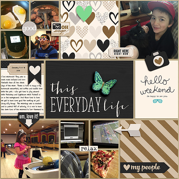 Sweet Everyday by Sweet Shoppe Designs Inspired by a Story starter from Simple Scrapper Premium Membership