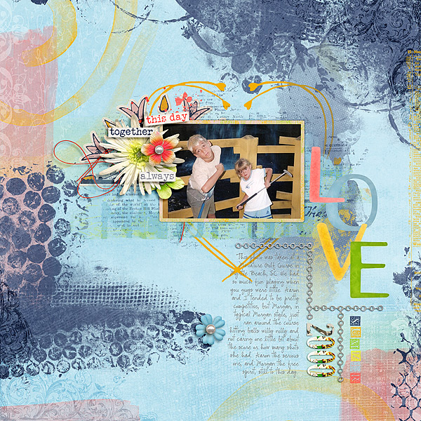 Mixed Bag Aug. BYOC Bundle by Etc. by Danyale Springboard Templates No. 01 by Lynn Grieveson
