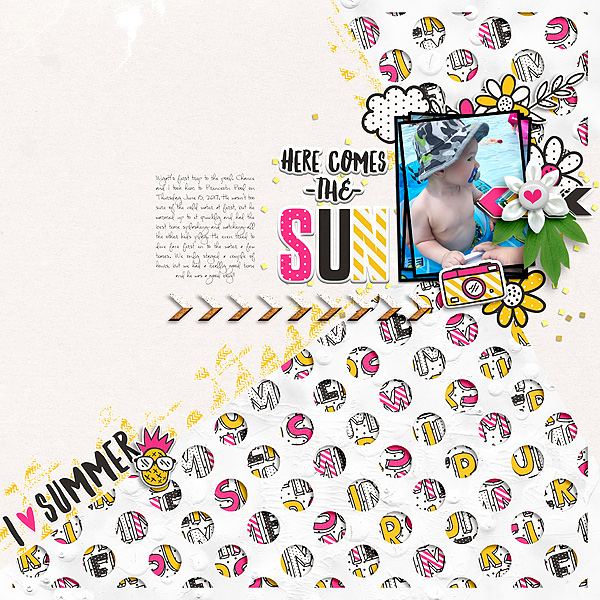 Summer Digital Kit - Storyteller June 2017 Add-on by Just Jaimee Templates - Storyteller June 2017 Add-on by Just Jaimee
