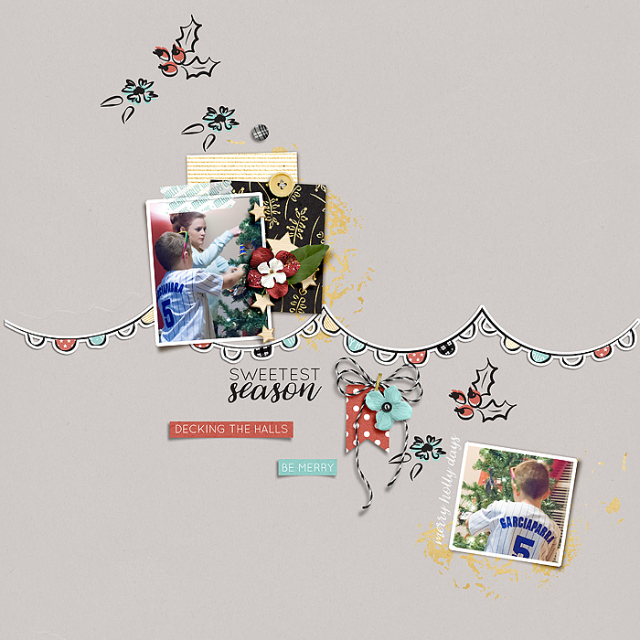 Holly Papers and Elements by Amber LaBau