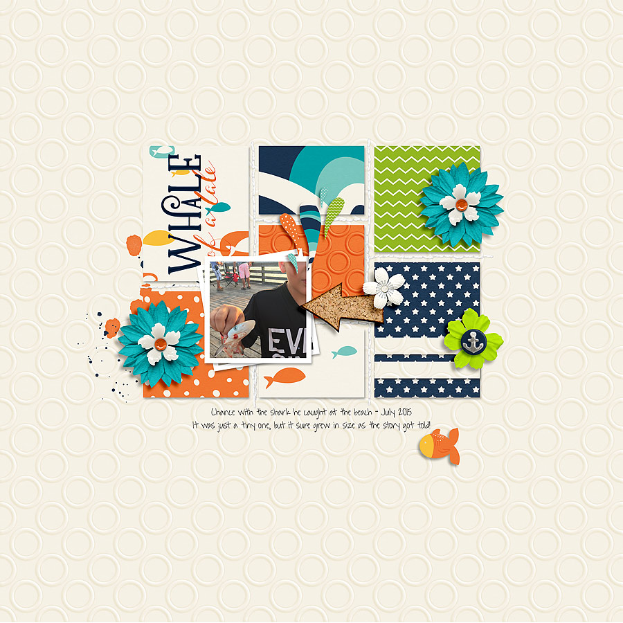 Whale of a Tale by River~Rose, Blockbuster Templates by Sahin Designs and Jimbo Jambo Desgins