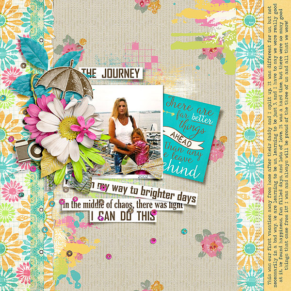 Brighter Days Kit by Etc. by Danyale Brighter Days Paint by Etc. by Danyale Brighter Days Journal Cards by Etc. by Danyale Design Story Templates No. 01 by Lynn Grieveson