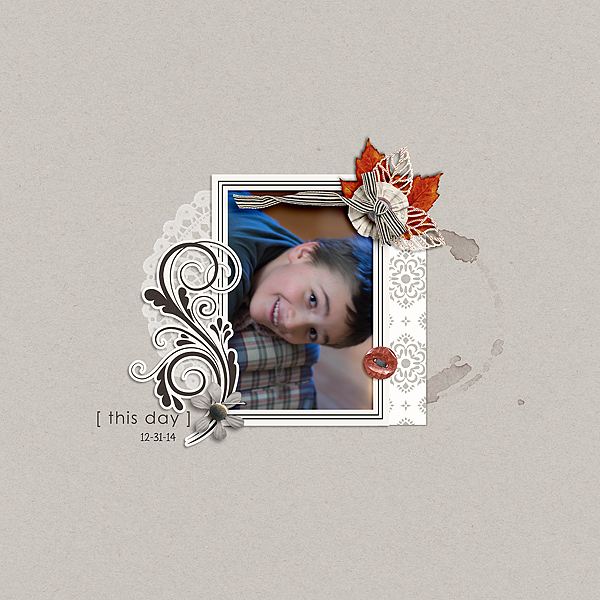 MOC #1 - Blind Scrap Credits: Chesterfield by Sahlin Studio Scratched Notes by Sahlin Studio Vellum Doily from We Are Storytellers