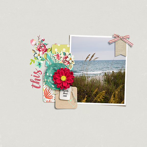 Happy Place - March 2016 Collection by Pixels and Company Relatively Speaking Template by Gennifer Bursett