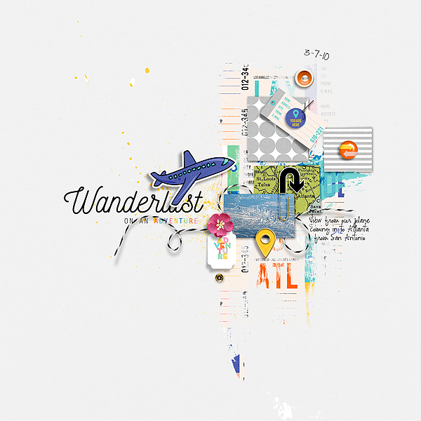 Off We Go by Amber LaBau August Challenge Template by Valorie Wibbens