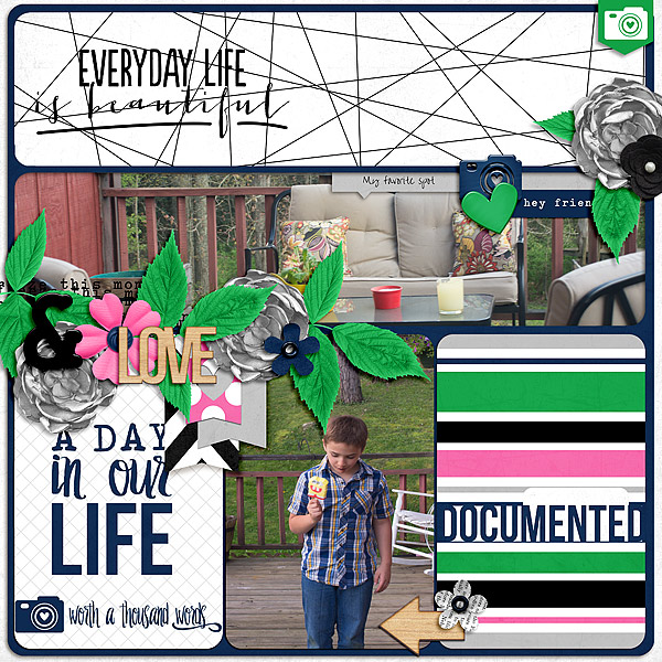 Pocket Life '15: April Collection by Traci Reed Pocket Story No.1 by Etc by Danyale Weekly Edition by One Little Bird