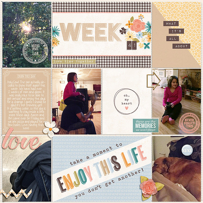 Pocket Life '15 - October Collection by Traci Reed 365Unscripted: Plastic Stitched Grids by Traci Reed