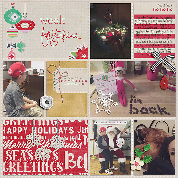 December Collection by Pixels and Company Pocket Pages by Gennifer Bursett