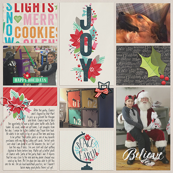 December Collection by Pixels and Company Pocket Pages by Gennifer Bursett