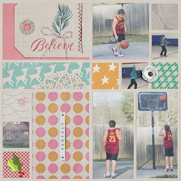 December 2015 Collection by Pixels and Company Pocket Pages Template by Gennifer Bursett