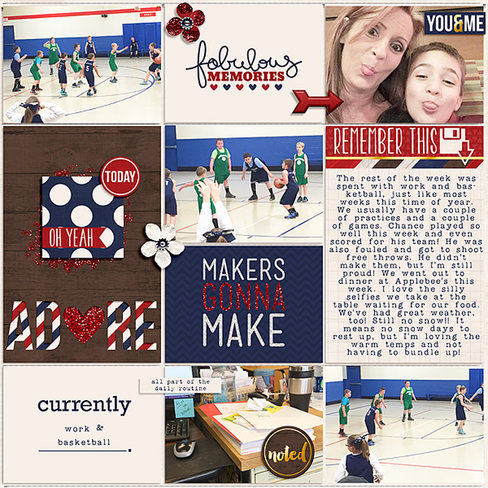 Pocket Life '15: February Collection by Traci Reed 365Unscripted: Plastic Stitched Grids Bundle by Traci Reed